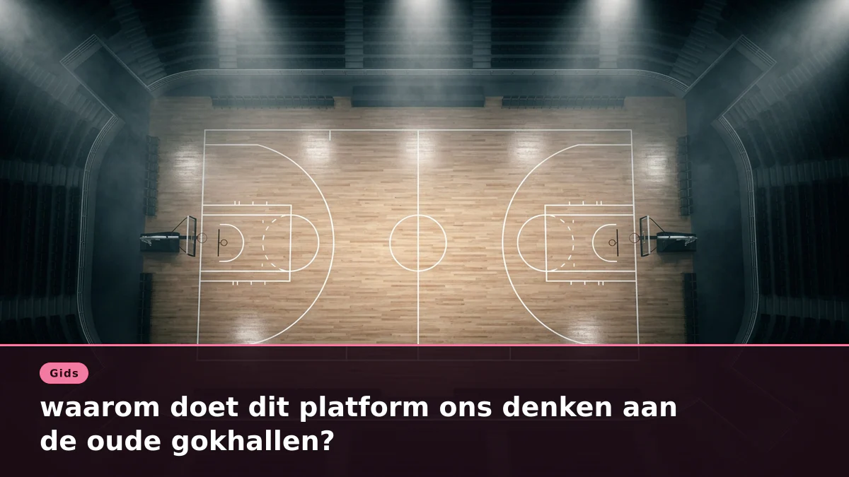 waarom doet dit platform ons denken aan de oude gokhallen?