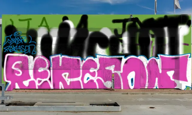 Graffiti artwork by senartolai