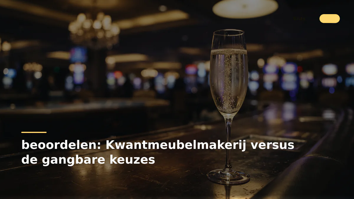 beoordelen: Kwantmeubelmakerij versus de gangbare keuzes