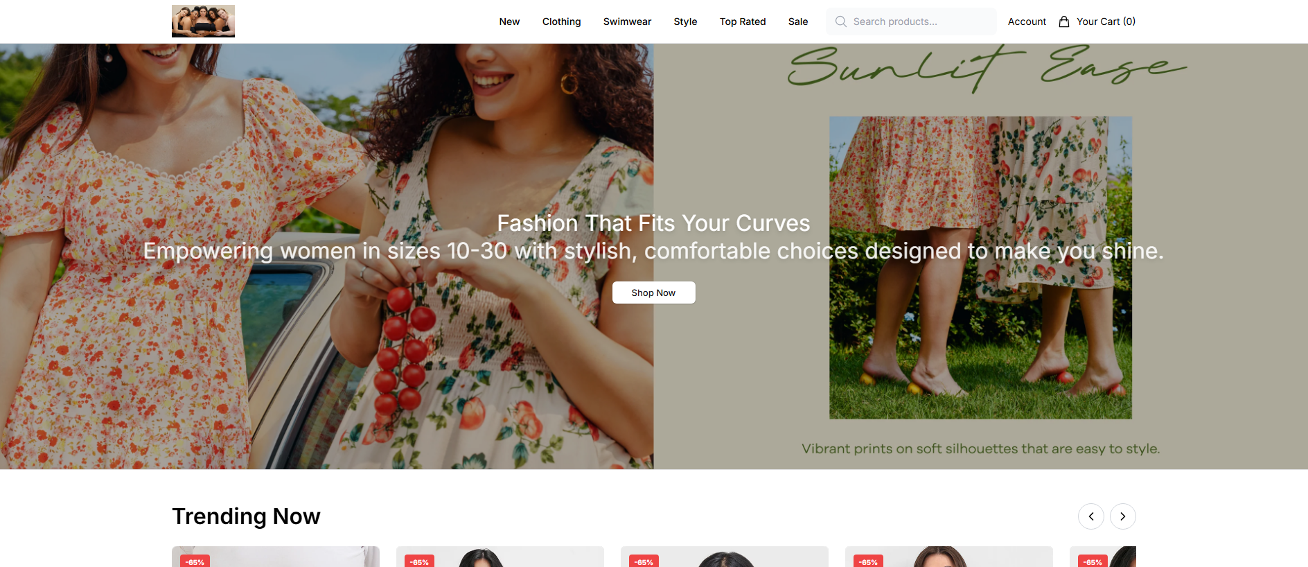 Primary capture · bloomchicstore.shop