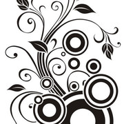 black circle