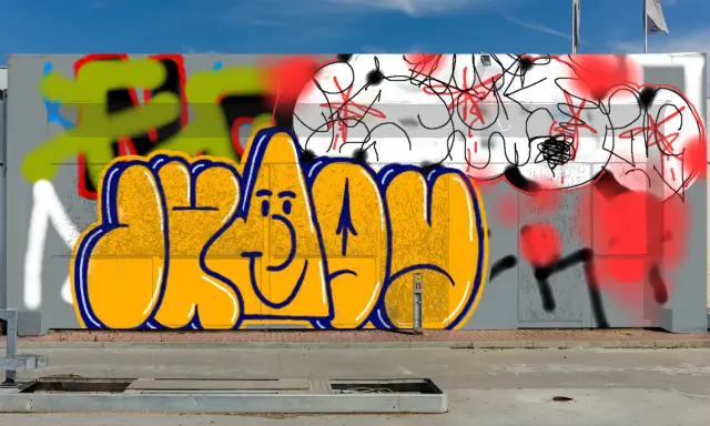 Graffiti artwork by Sumoe