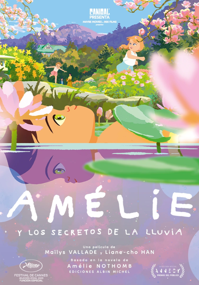 Póster de Amélie y los secretos de la lluvia