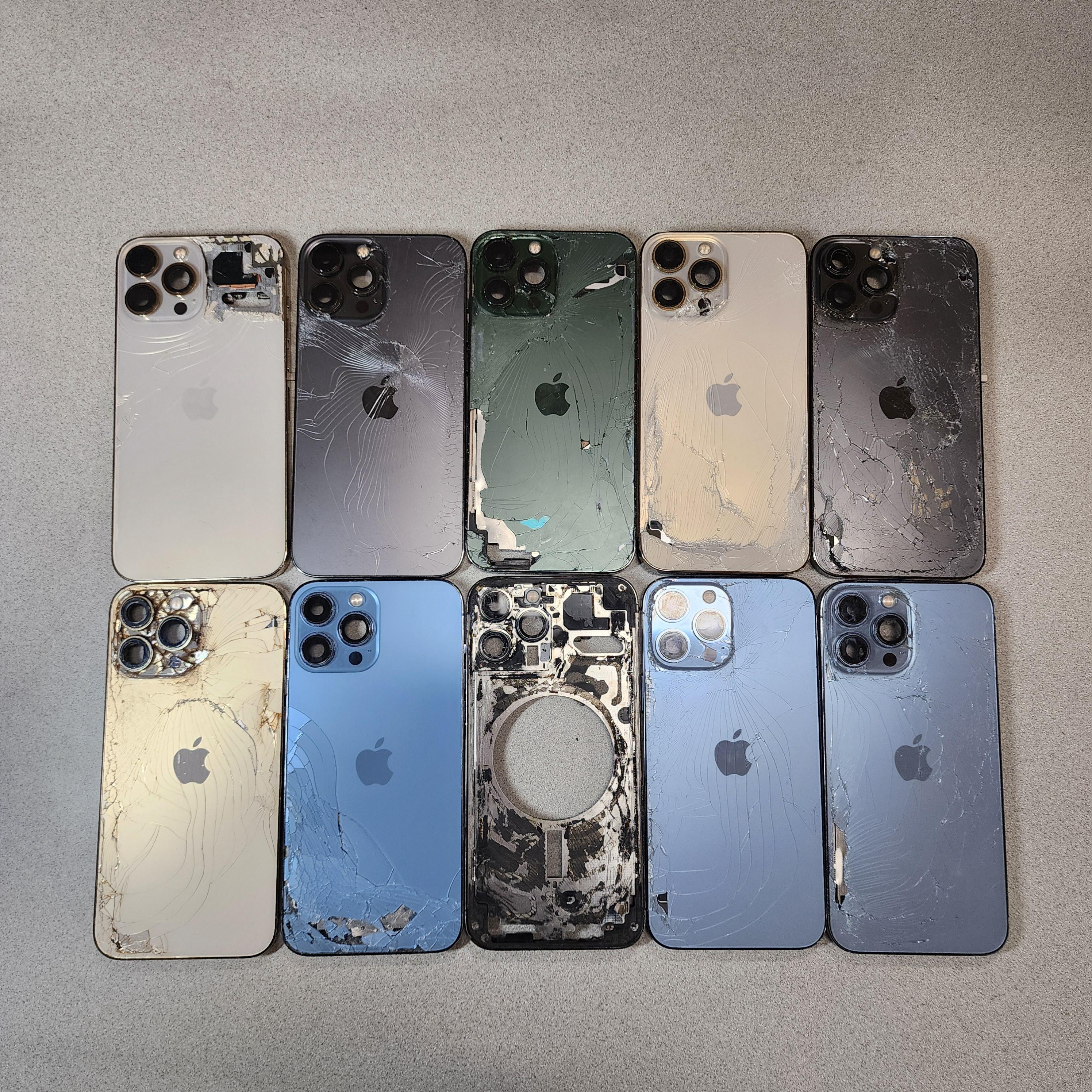 Lot Of 10 iPhone 13 Pro Max Housing Replacements Apple OEM