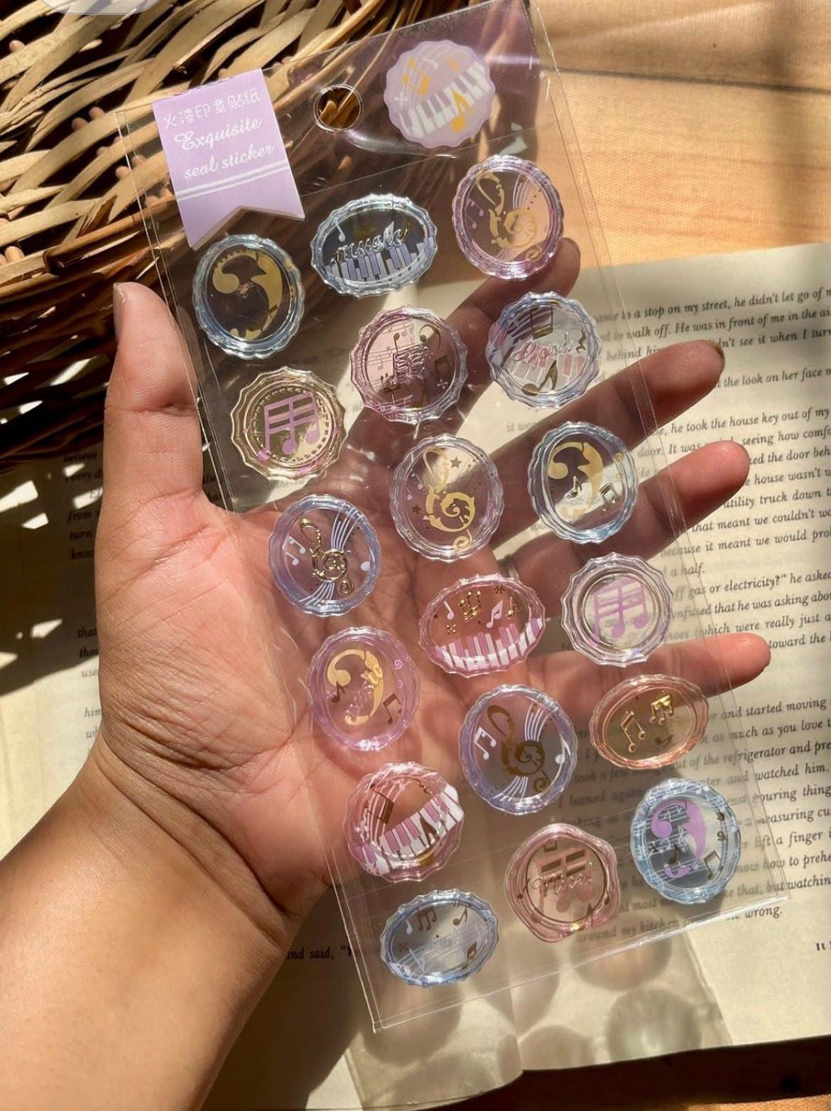Exquisite Seal Sticker Set