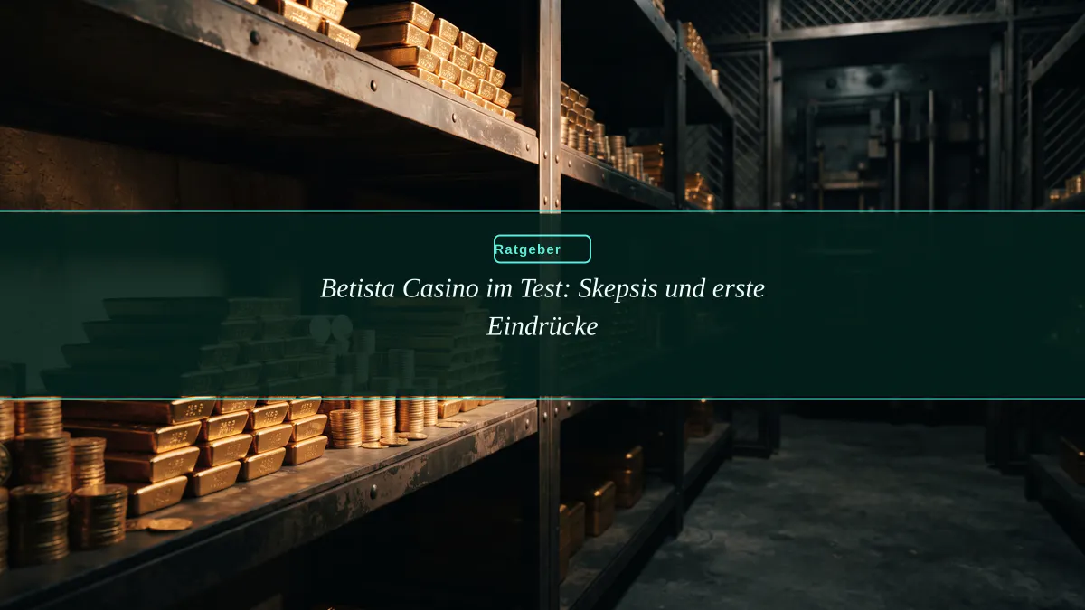 Betista Casino im Test: Skepsis und erste Eindrücke