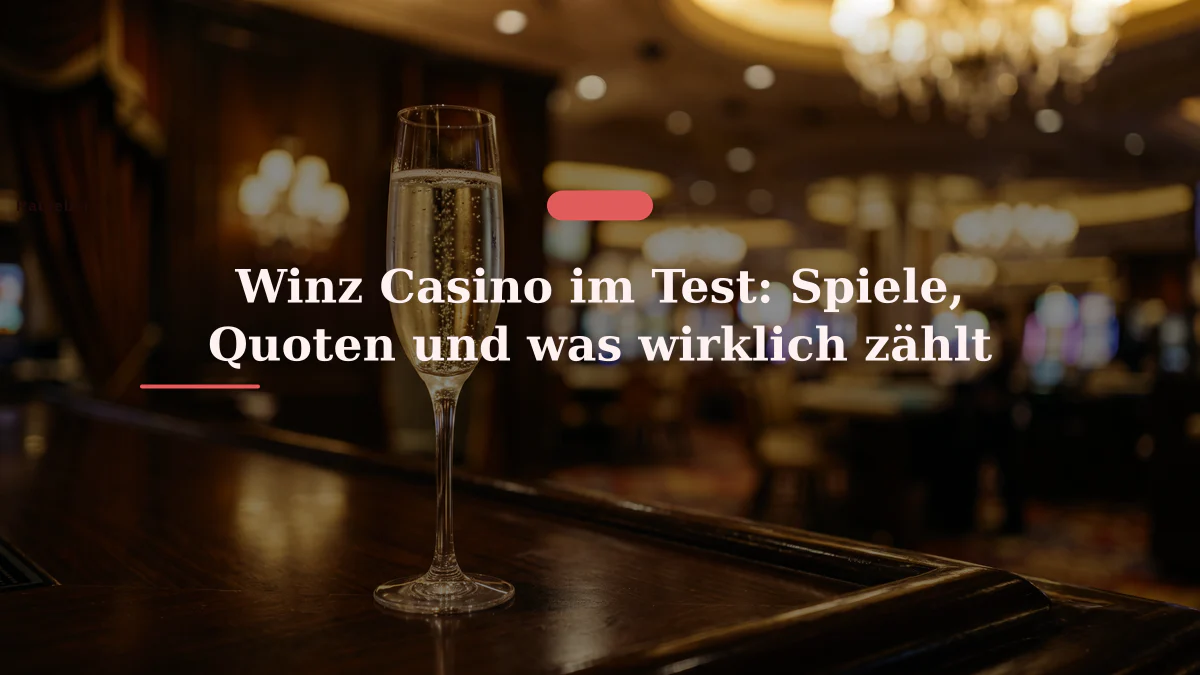 Winz Casino im Test: Spiele, Quoten und was wirklich zählt