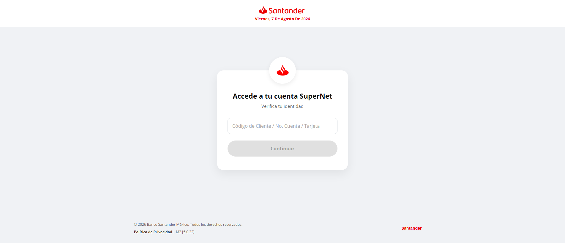 Stored capture of websantander1.dothome.co.kr
