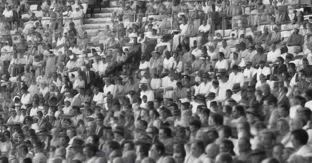 Cricket stadium with players celebrating a record-breaking five-wicket haul during a Continental Cup match