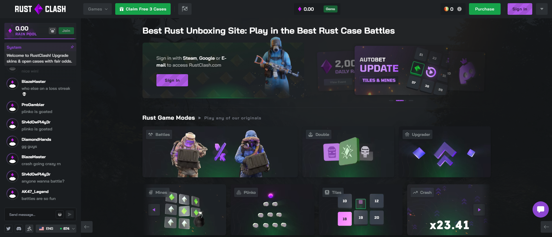 Stored capture of rustclash.vip