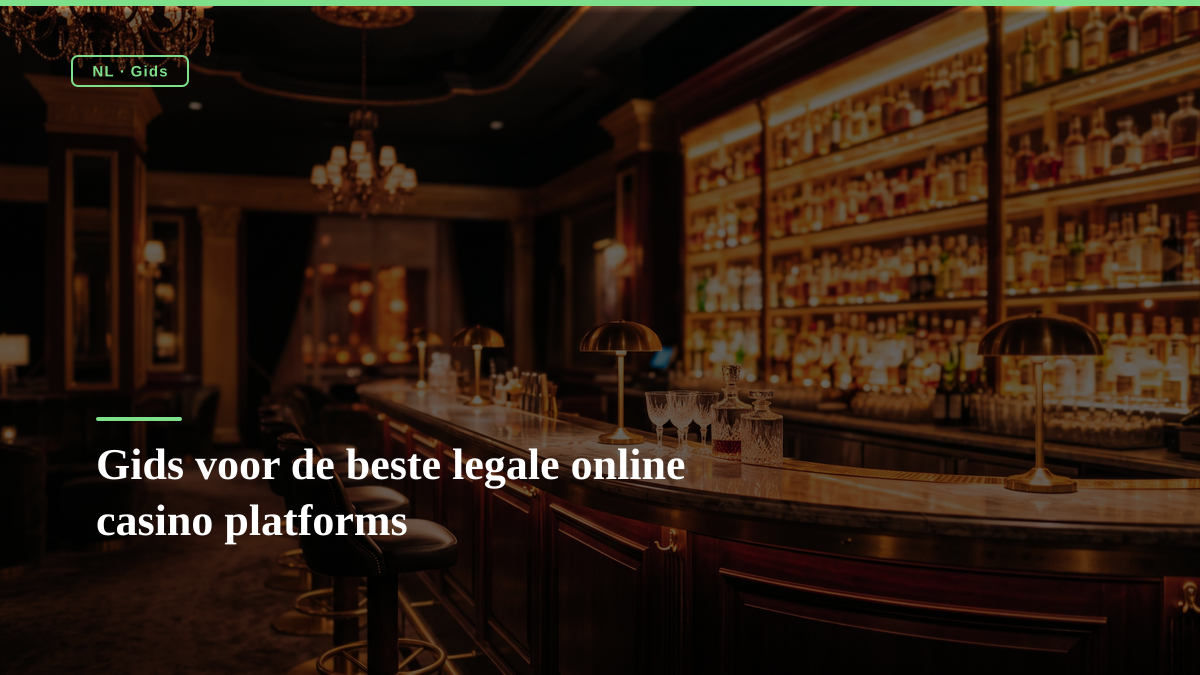 Gids voor de beste legale online casino platforms