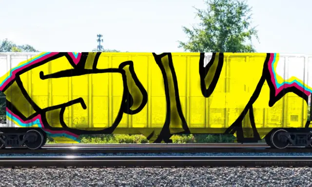 Graffiti artwork by SOUL