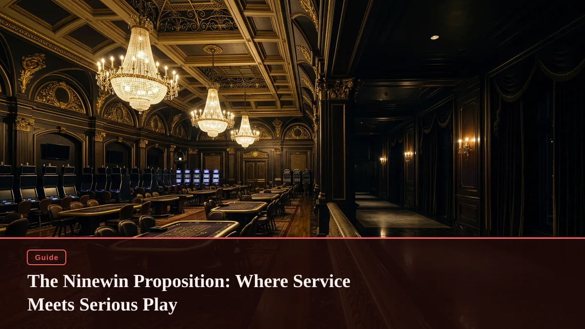 The Ninewin Proposition: Where Service Meets Serious Play