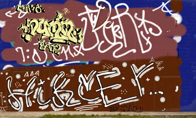 Graffiti artwork by DbDKITM