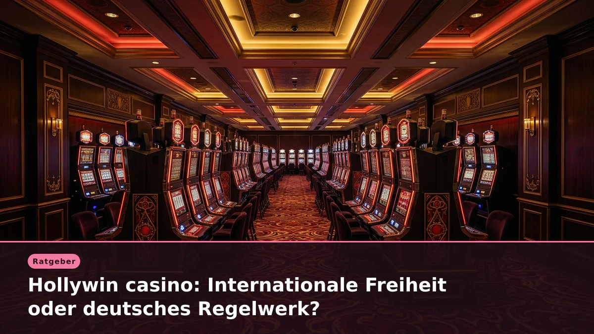 Hollywin casino: Internationale Freiheit oder deutsches Regelwerk?