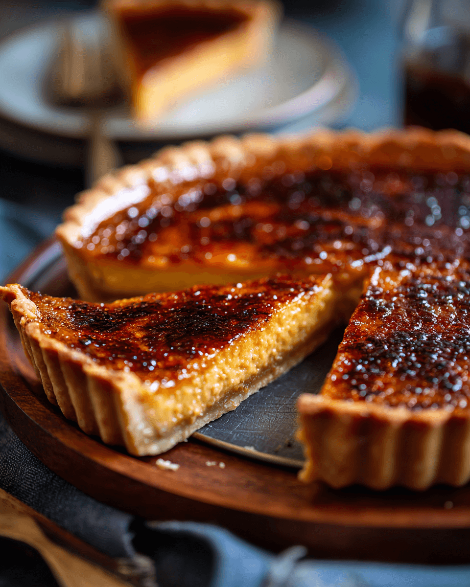 Crafting The Perfect Bourbon Brûlée Pumpkin Pie Under City Lights step photo