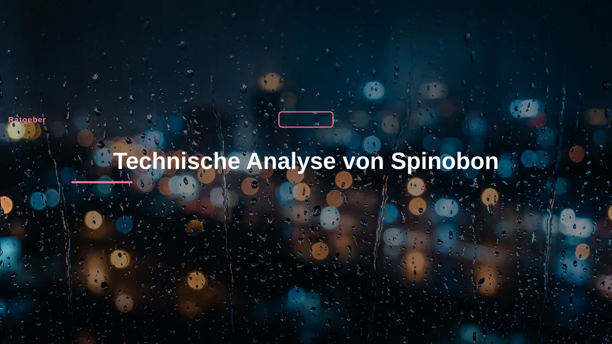 Technische Analyse von Spinobon