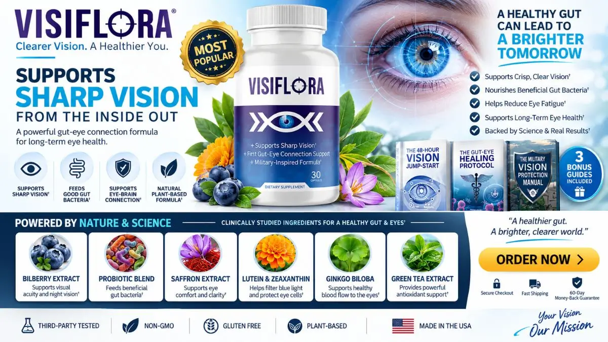 VisiFlora Review Formula Ingredients and Natural Antioxidants