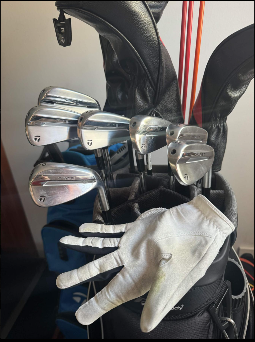 So it begins, Irons, Lessons & Practice.
