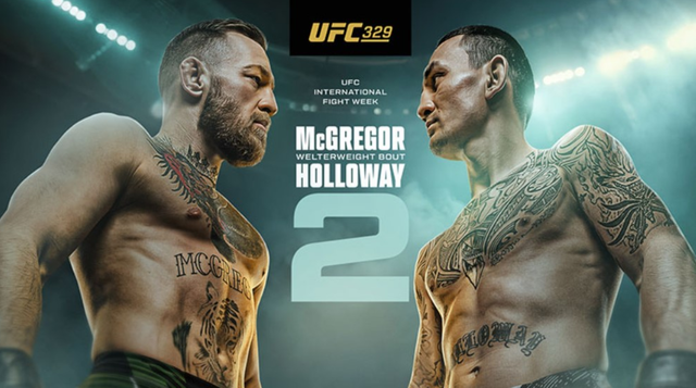 Watch UFC 329: McGregor vs. Holloway 2 2026 7/11/2026