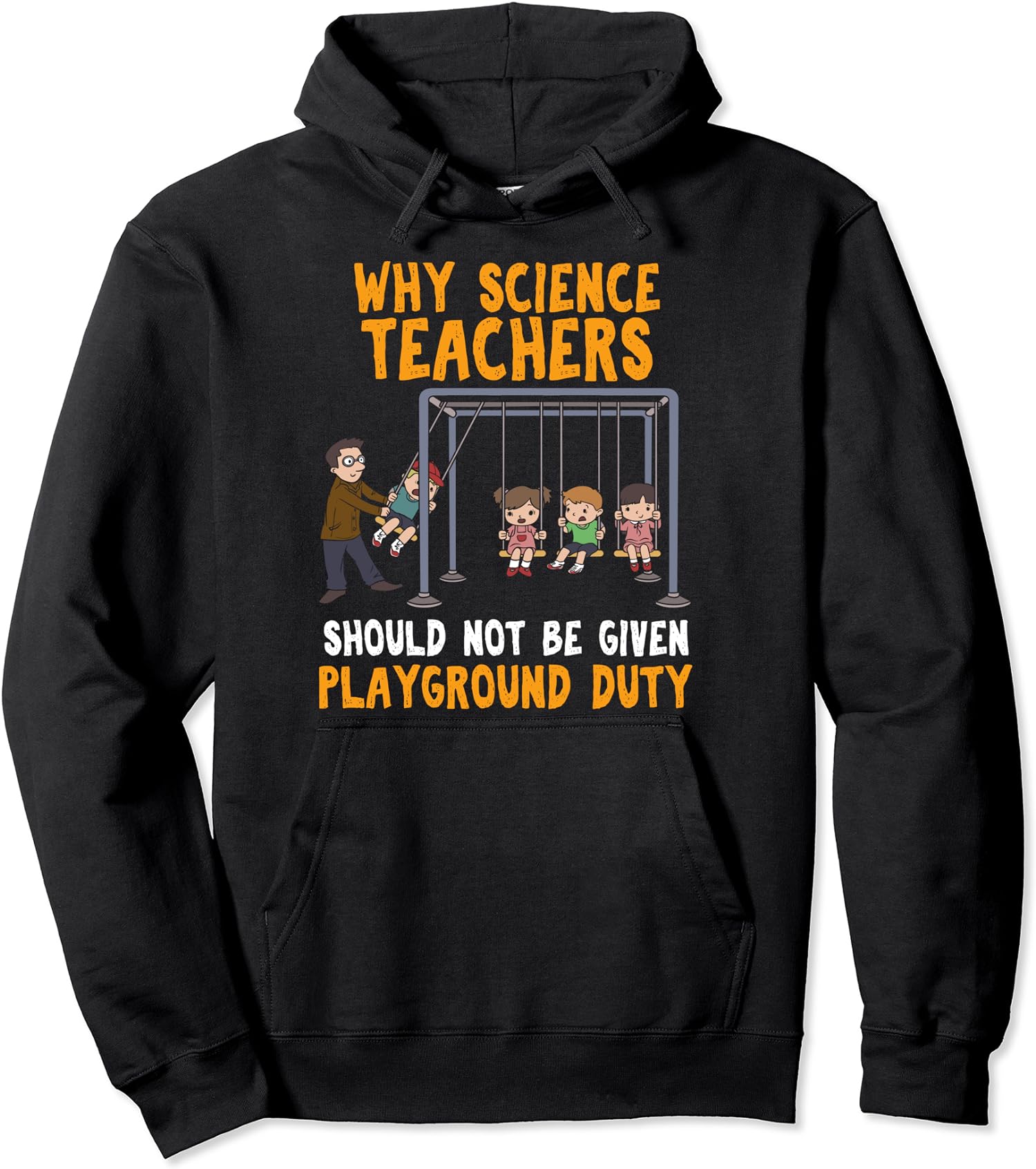 Science Physicist Chemist Teacher Vintage Cool Kids Unisex Hooded Sweatshirt