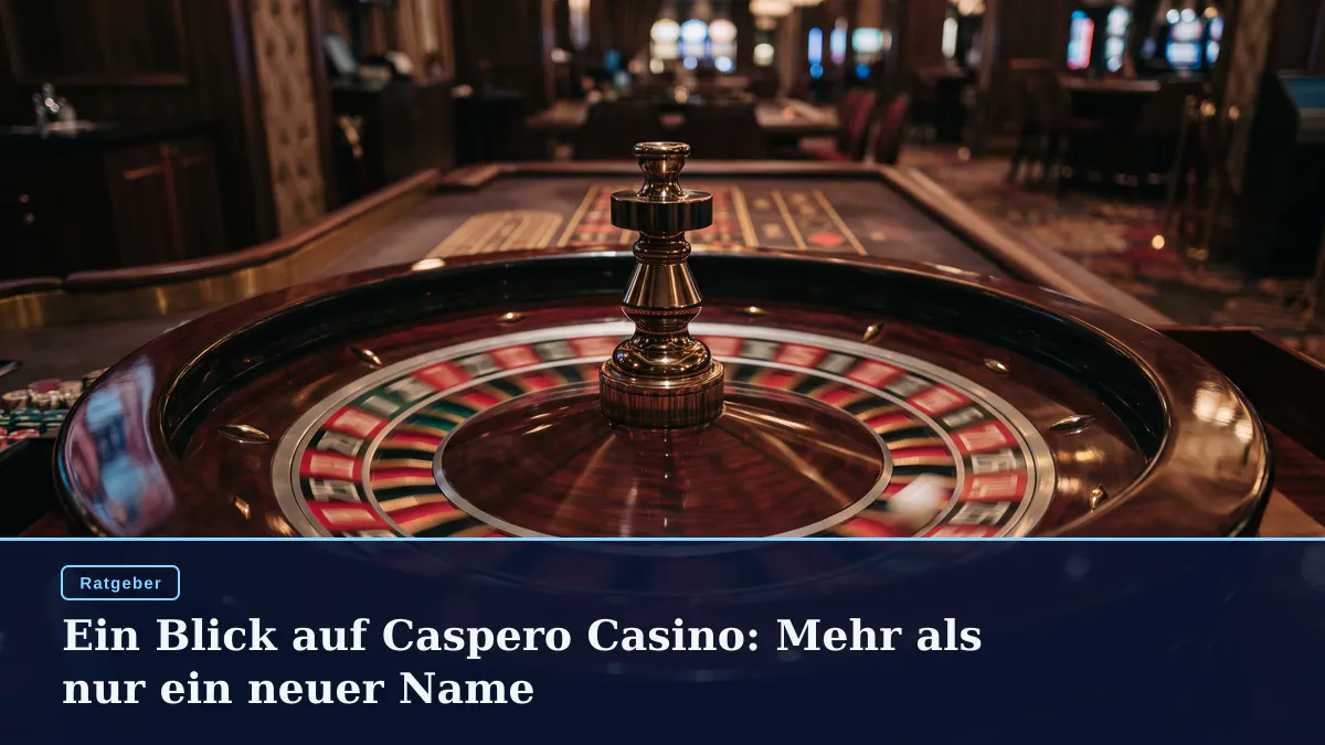 Ein Blick auf Caspero Casino: Mehr als nur ein neuer Name