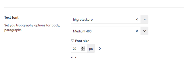 Text-font