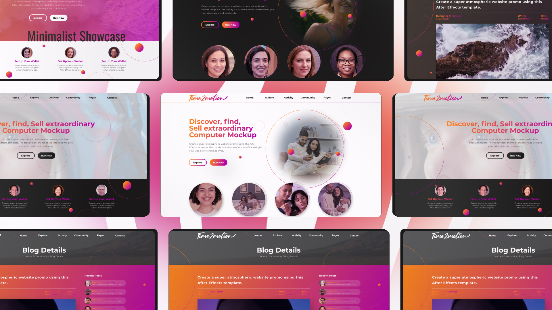 Website Screen Promo