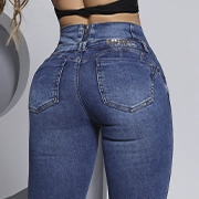 calça jeans modeladora pit bull
