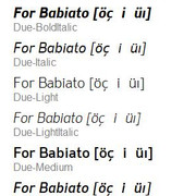 Font-List25