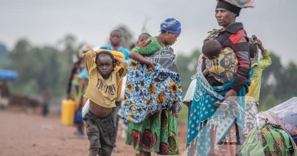 RDC : à Walikale, des familles fuient les combats et dorment à même le sol