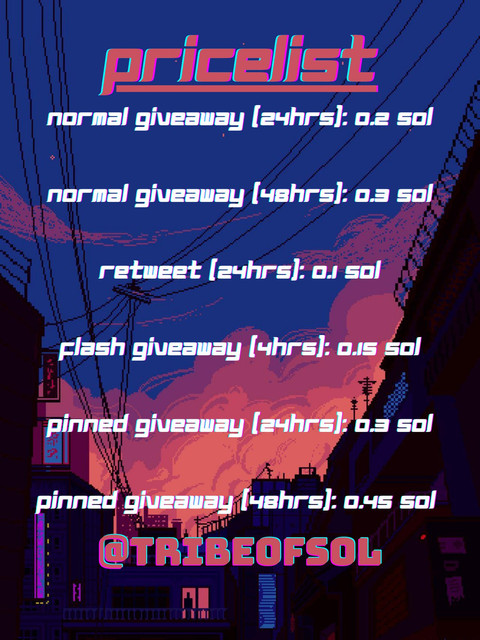 Pricelist
