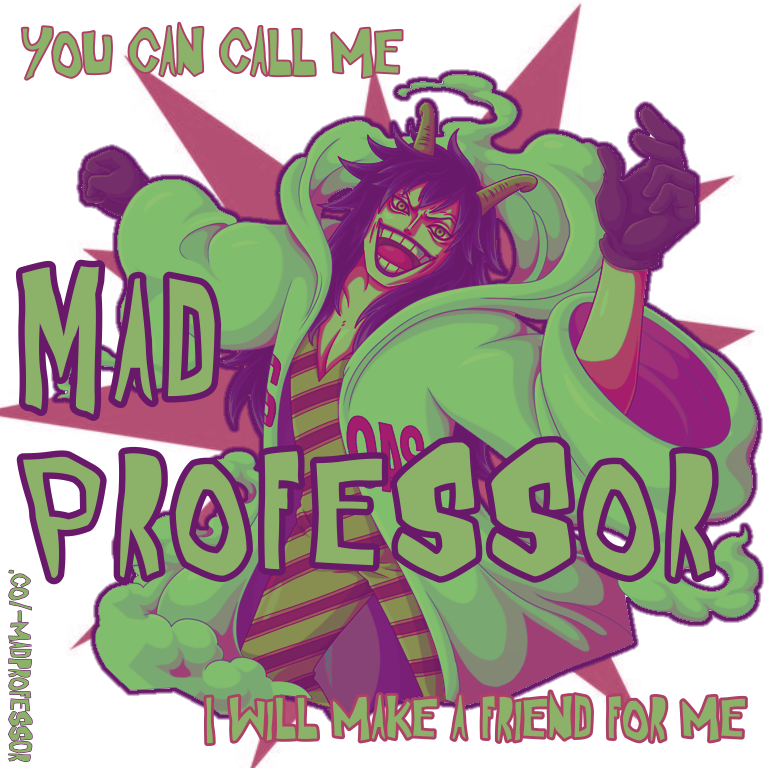 caesar clown from one piece with lyrics from icp's mad professor