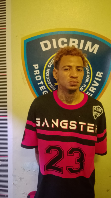 Policía Nacional apresa Reconocido delincuente con pistola ilegal, orden de arresto por homicidio y otros más   .