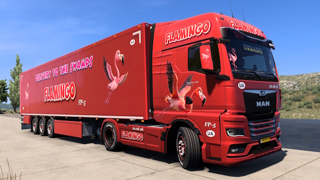 MAN 2020 Flamingo. Pack