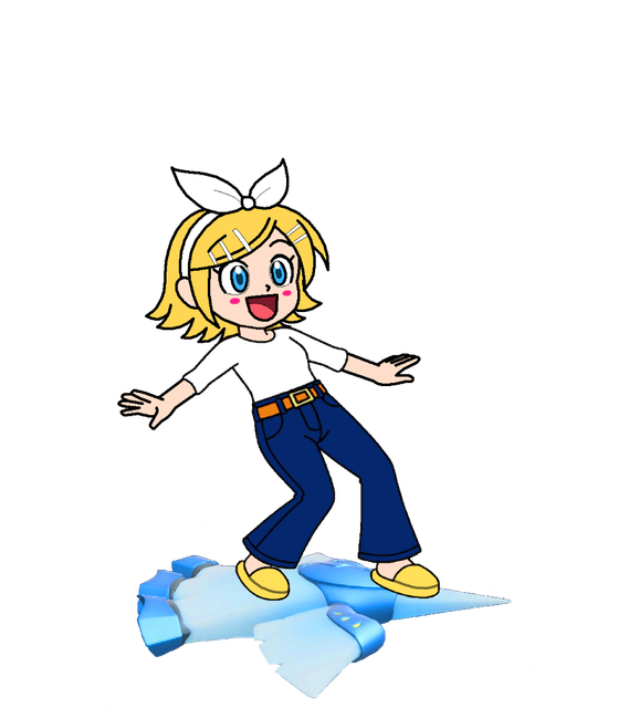 Kagamine Rin on Winged Star SMB