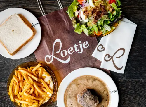 Restaurant Loetje - Biefstuk ala loetje eten - runderhaasbiefstuk - Vleeskopenbijdeboer.nl