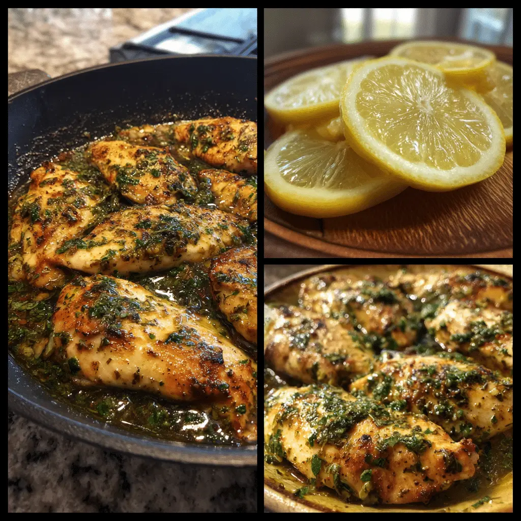 Greek Lemon Herb Chicken: