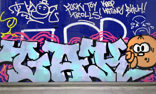 Graffiti artwork by tokiokid