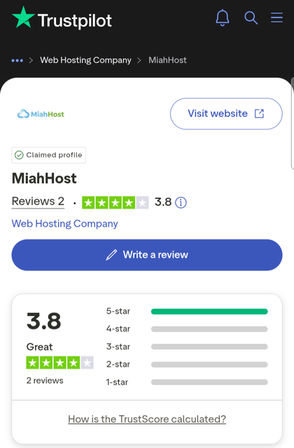 Trustpilot Review Snapshot
