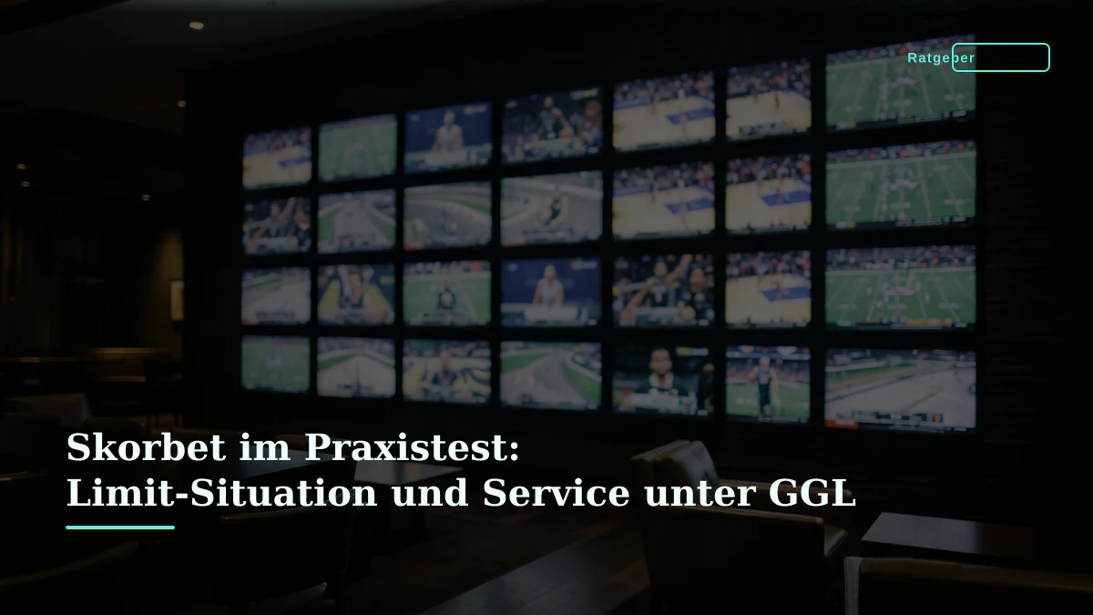Skorbet im Praxistest: Limit-Situation und Service unter GGL