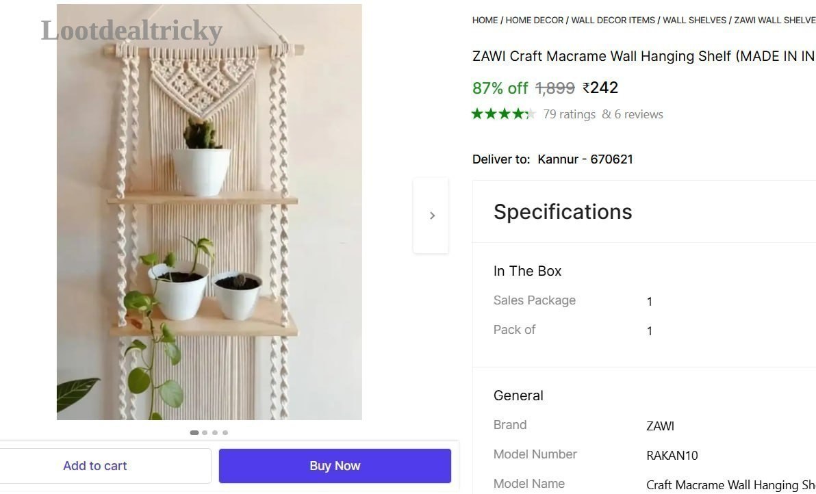   wooden Wall Shelf – Just ₹242 | Best Deal