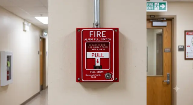 Fire alarm and security system