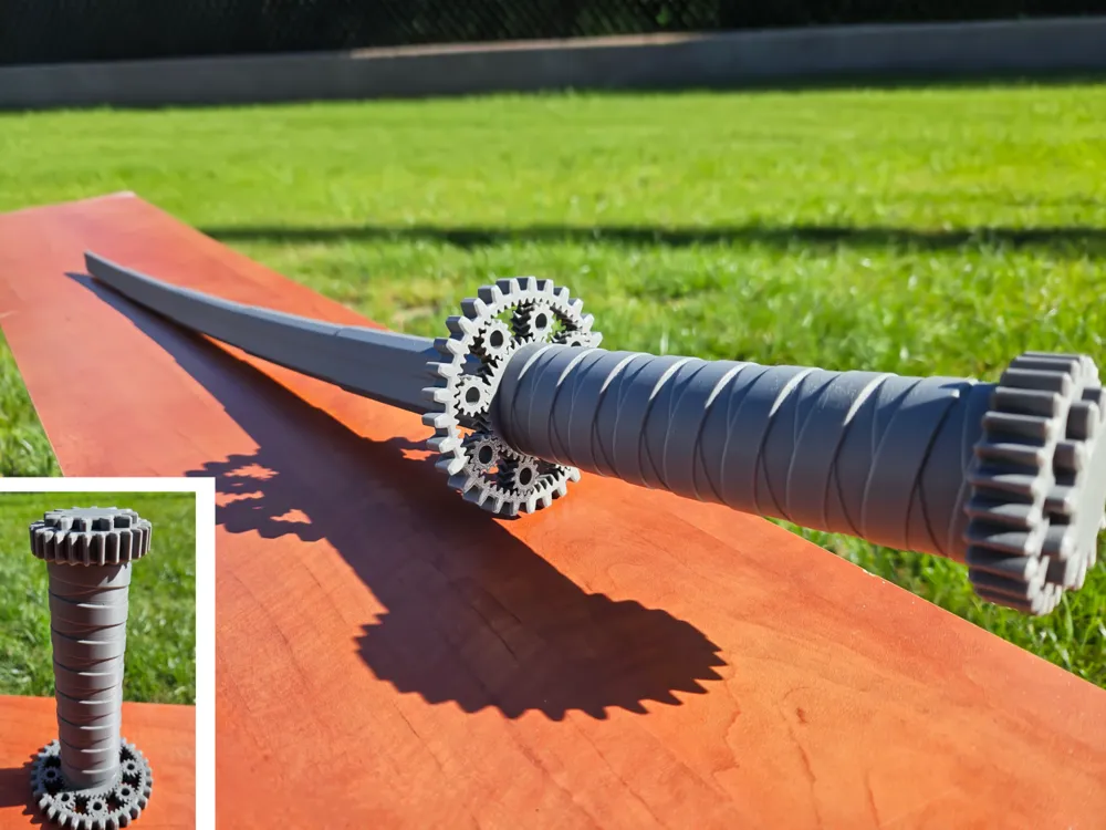 Katana steampunk