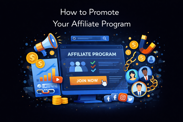How to Promote Your Affiliate Program