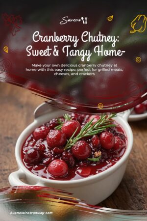 Cranberry Chutney: Sweet & Tangy Homemade Recipe