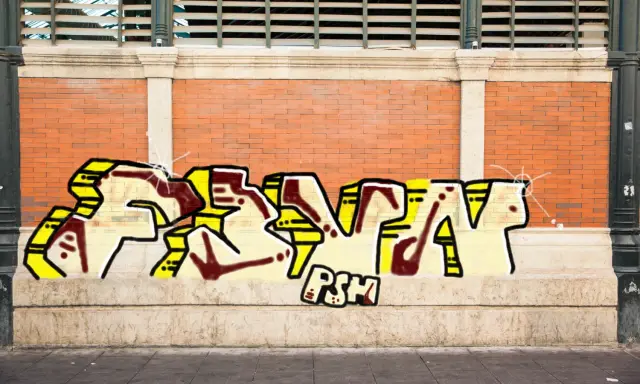 Graffiti artwork by enuf
