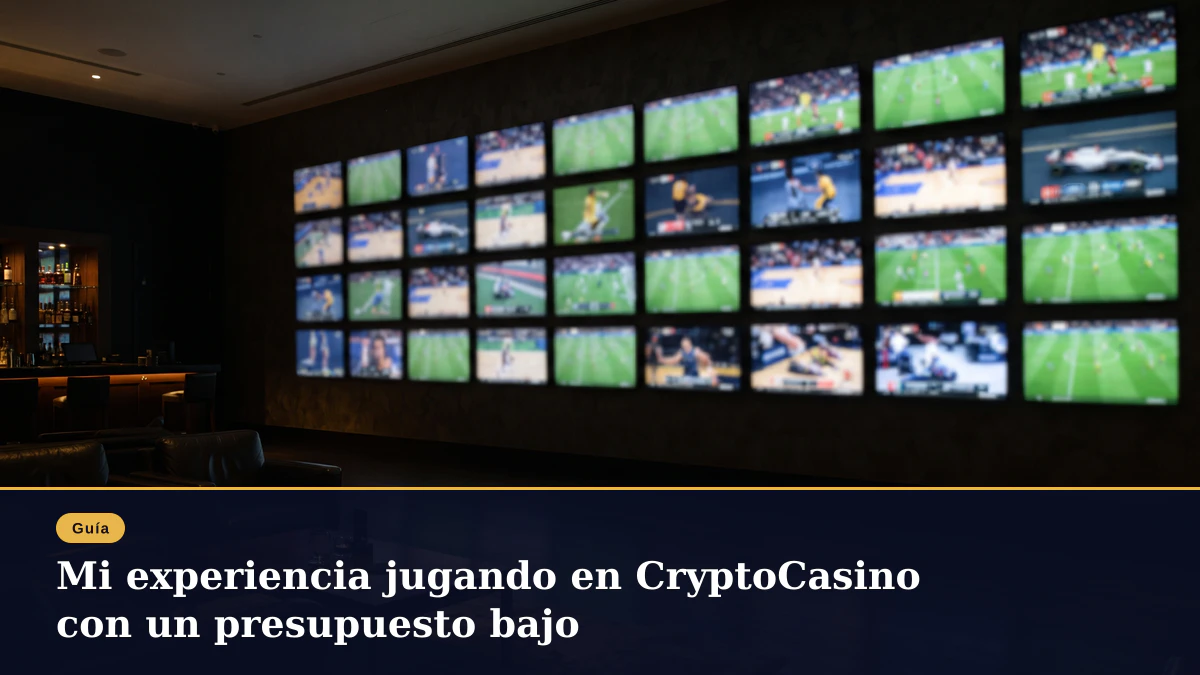 Mi experiencia jugando en CryptoCasino con un presupuesto bajo