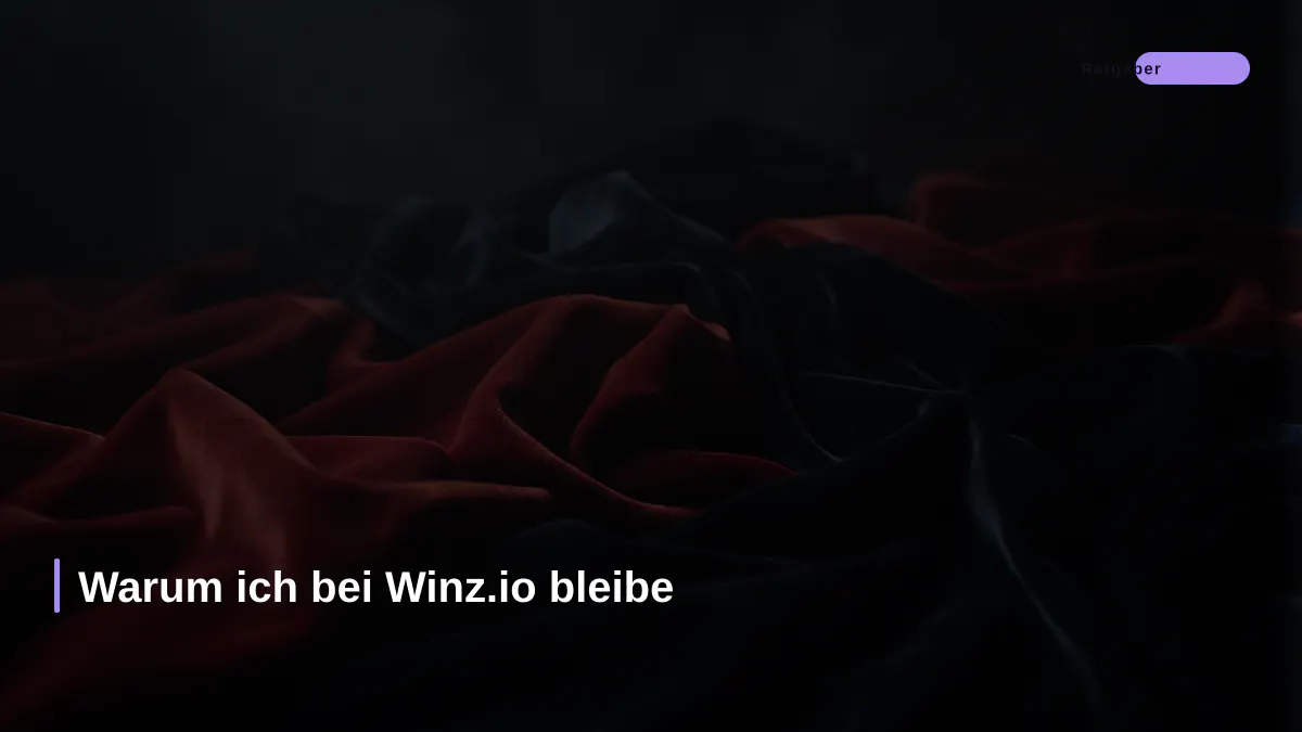 Warum ich bei Winz.io bleibe