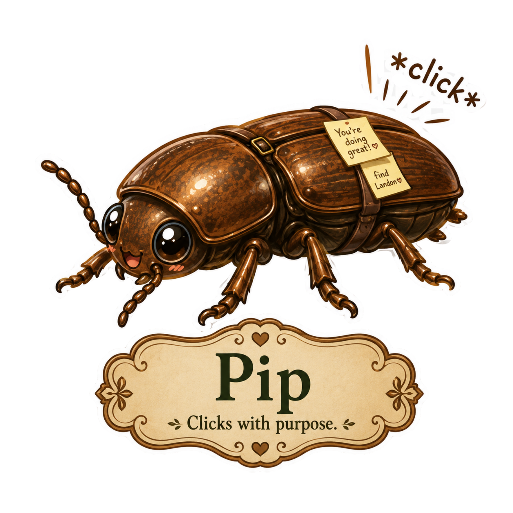 Chibi Pip clicker beetle